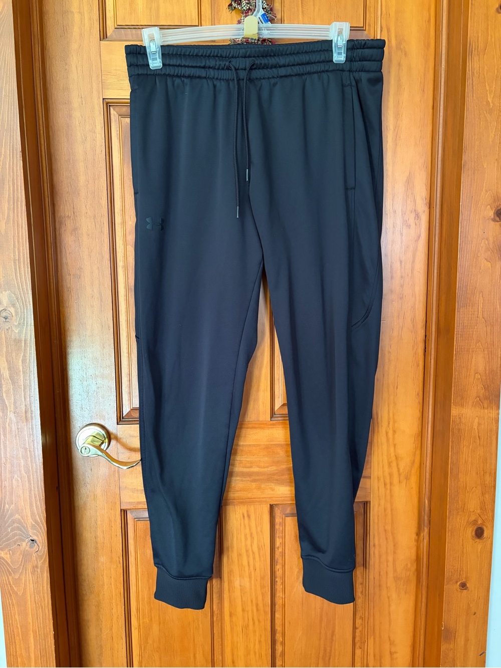 Under Armour Men's Black Athletic Jogger Pants ColdGear